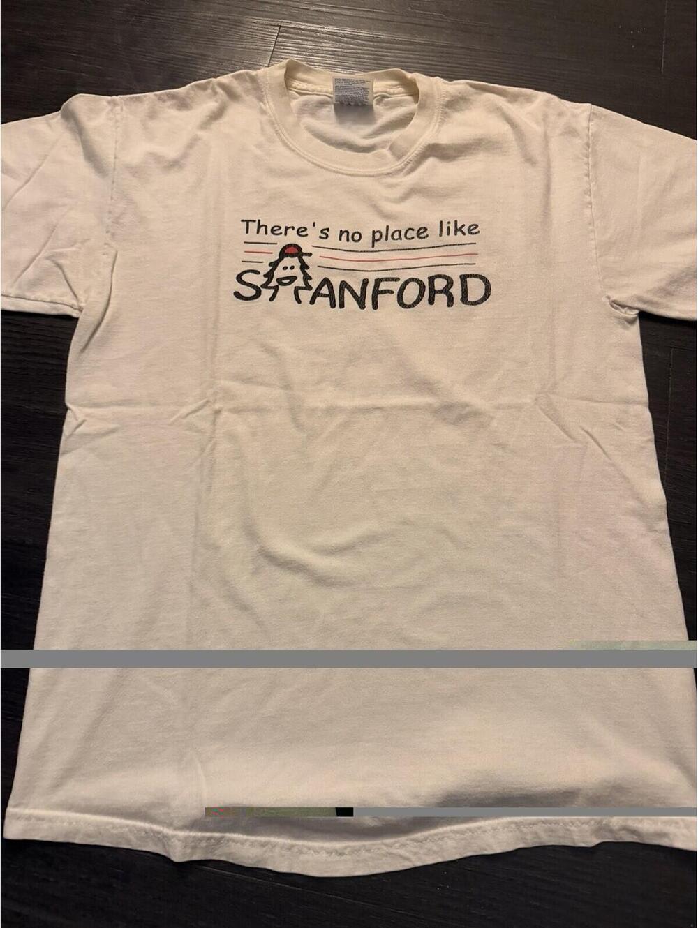 Vintage 2001 Stanford University Admit Weekend T Shirt Wizard of Oz Hanes Medium